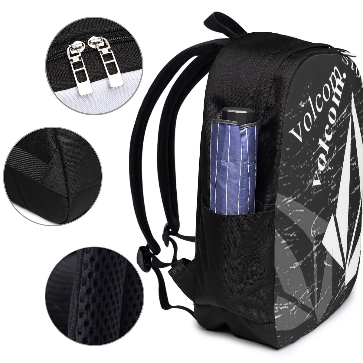 V-Volcom Logo Backpack Travel  - Laptop Bag review and price