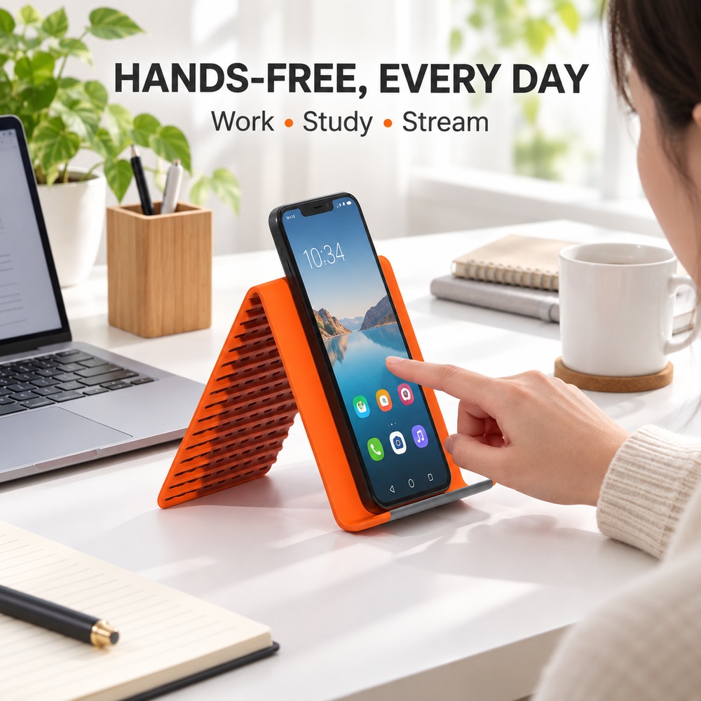 Flexible Silicone Phone Tablet - Laptop Stand review and price