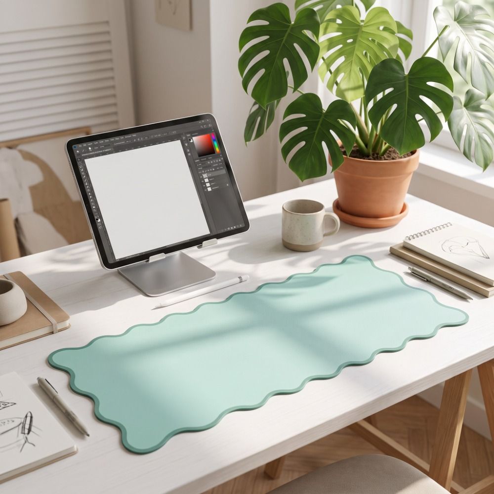 Sweet PU Leather Desk Pad Non  - Keyboard Cover review and price