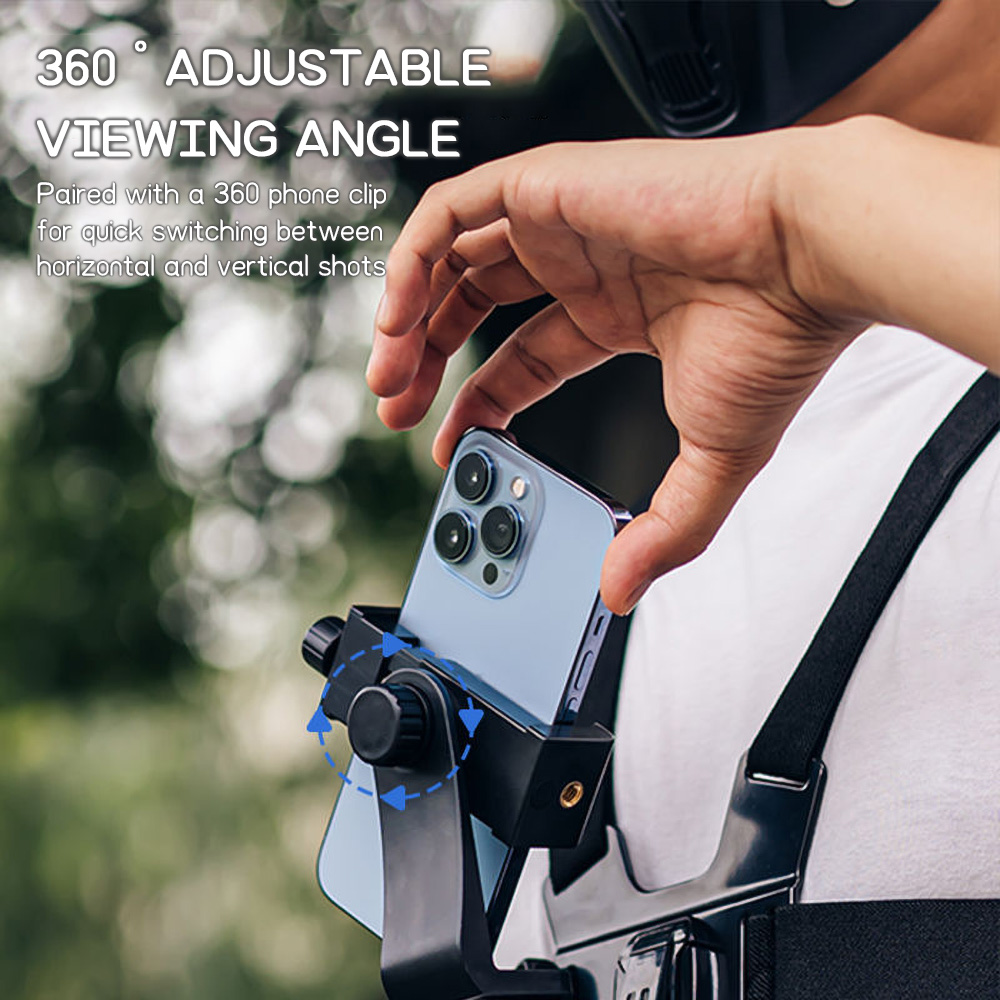 Chest Mount Phone Strap Holder - Laptop Stand review and price